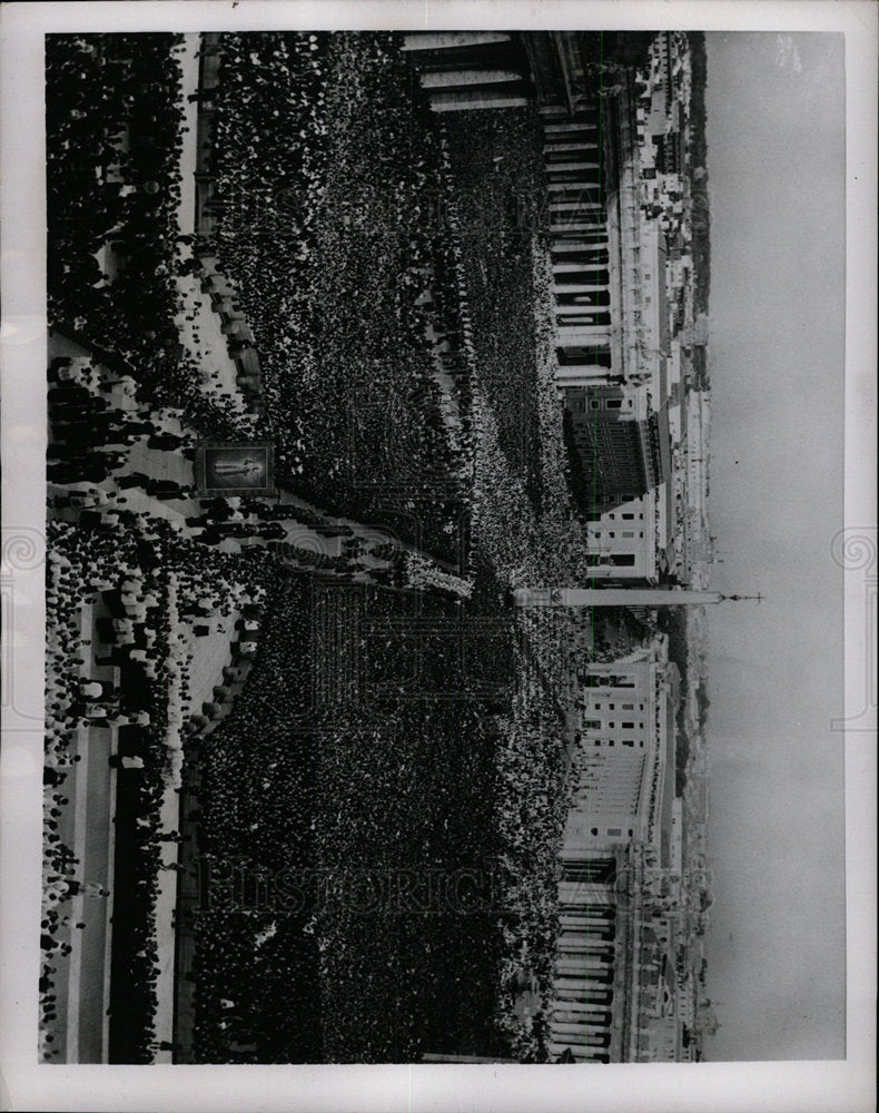 1954 Press Photo Vatican City, Italy - Historic Images