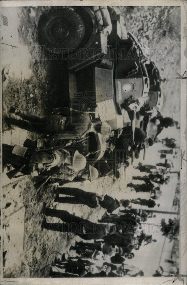 1950 Press Photo Berlin Alert - Historic Images