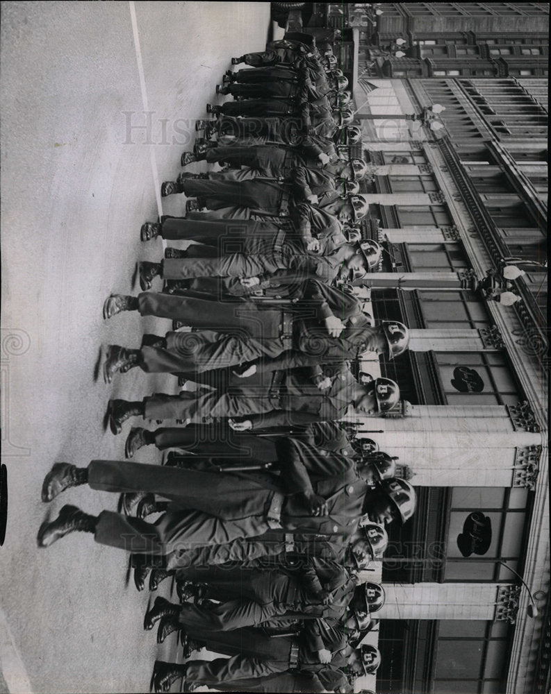 1958 Press Photo  Army Nike Installations Parade - Historic Images