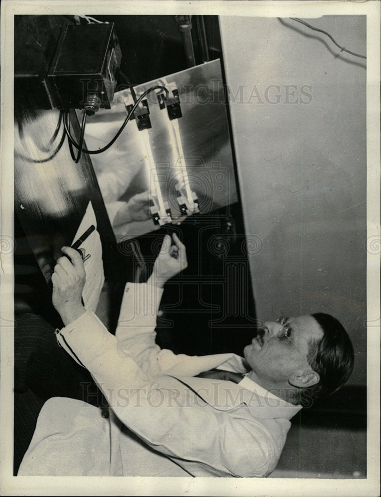 1937 Press Photo William Frank Wells Harvard Medical - Historic Images