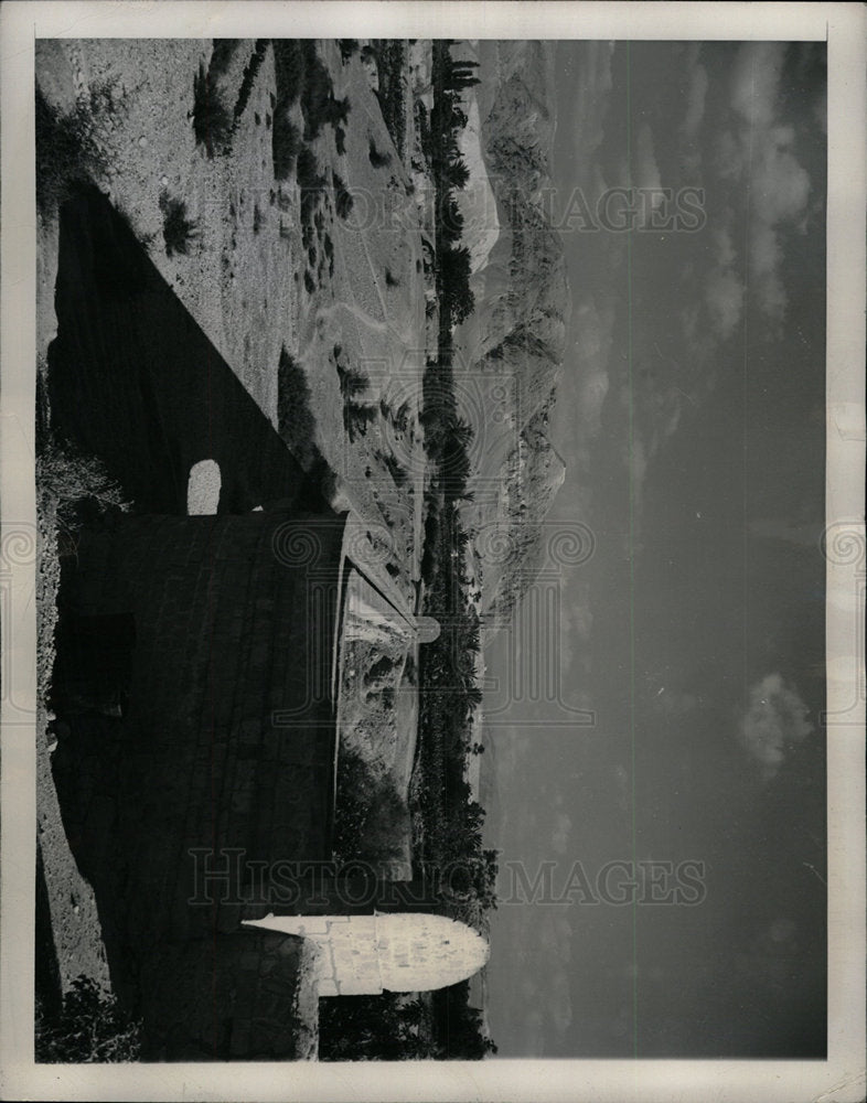 1946 Press Photo Arab Banana plantations Jericho Elisha - Historic Images