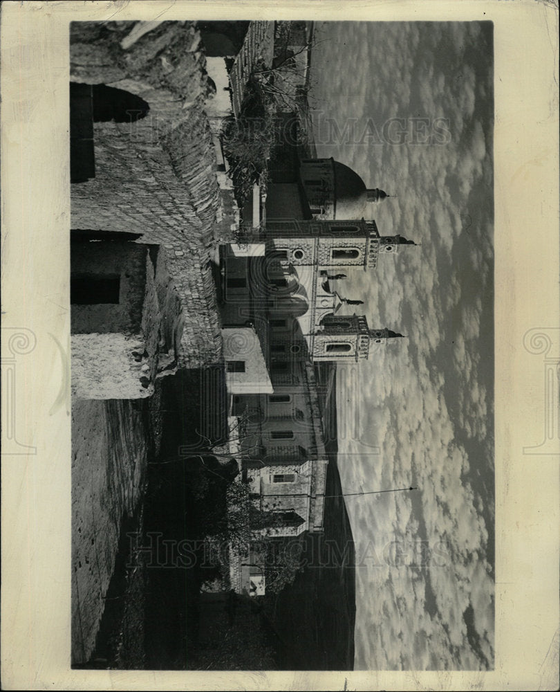 1960 Press Photo Franciscan church Cana Jesus water - Historic Images