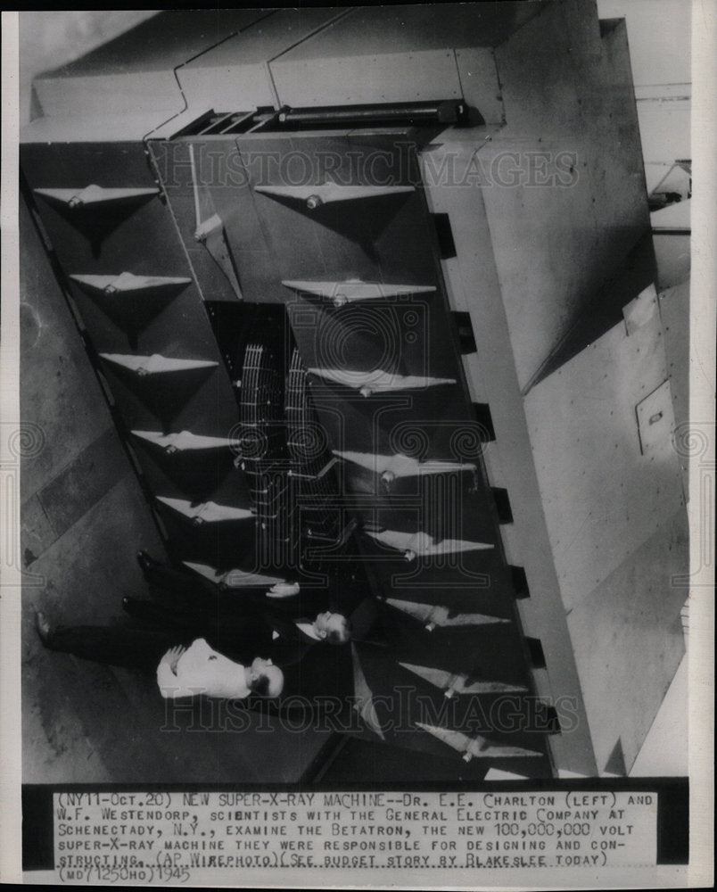 1945 Press Photo Charlton Westendrop NY Schenectady - Historic Images