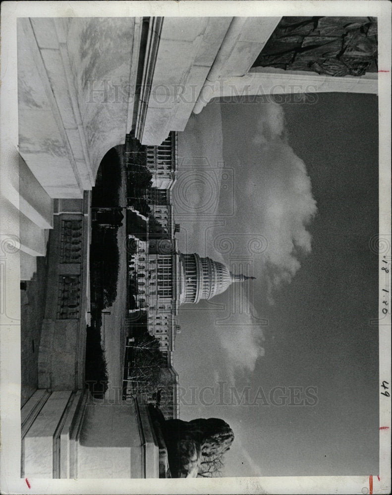 1971 Press Photo Washington DC United State Buildings - Historic Images