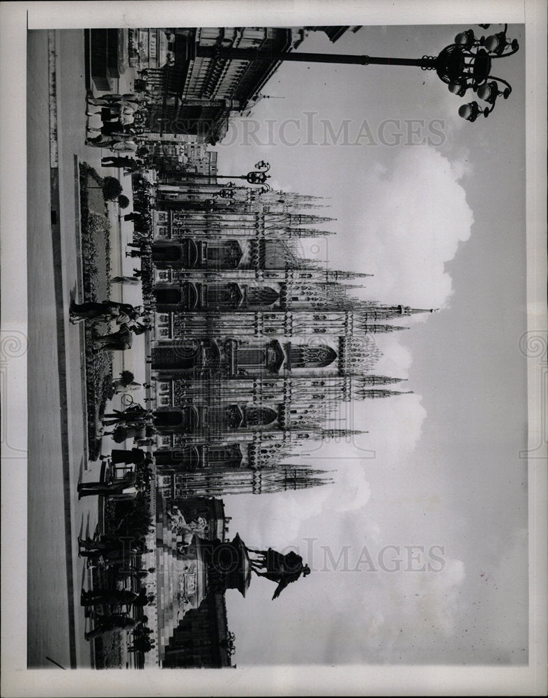 1946 Press Photo Mariae Nascenti famous Cathedral - Historic Images