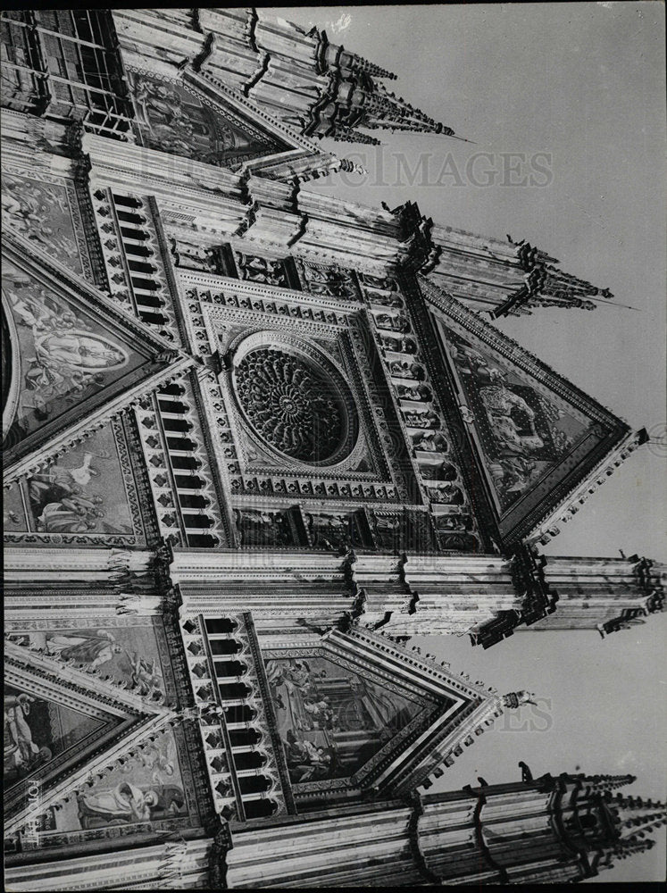 Press Photo Della parte superior Duomo Scorcio - Historic Images