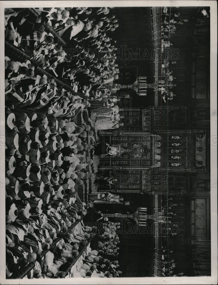 1962 Press Photo Opening of Parliament in House of Lord - Historic Images