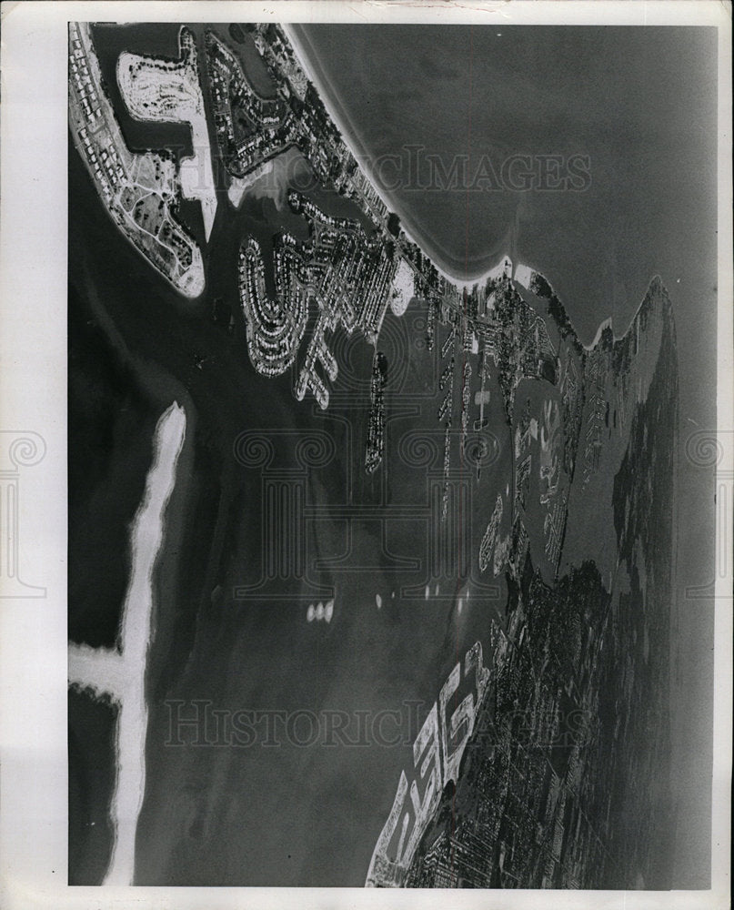 1961 Press Photo Bayway Bridges - Historic Images