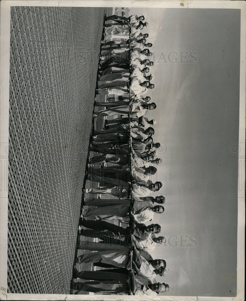 1950 Press Photo Belle air Causeway Judge Alfred Andy - Historic Images