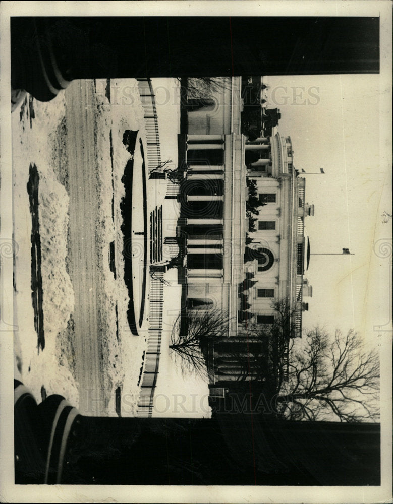 1934 Press Photo White House Washington DC - Historic Images