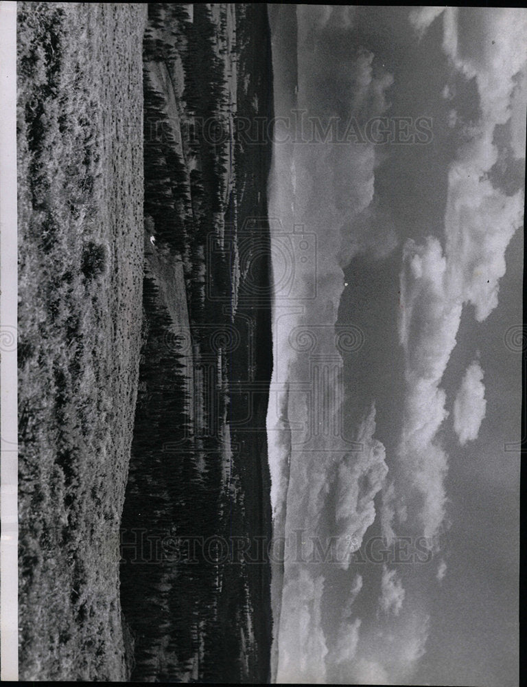 1960 Press Photo U S Forest Service Fire Smokes - Historic Images