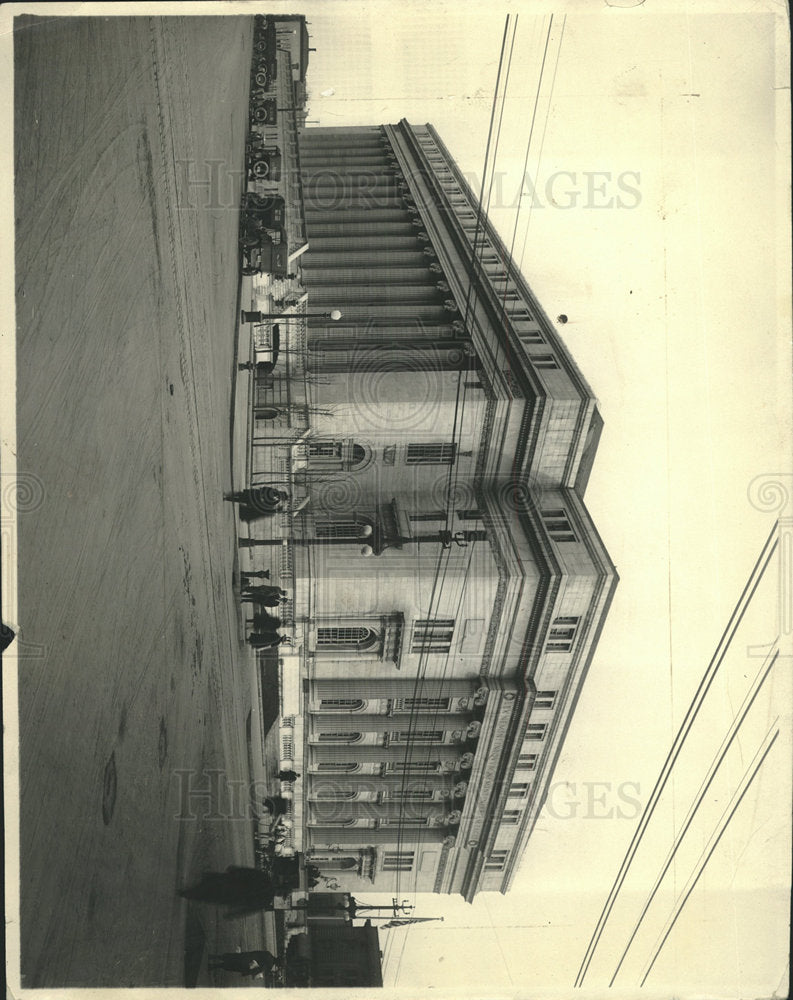 Press Photo Denver Post Office Building - Historic Images