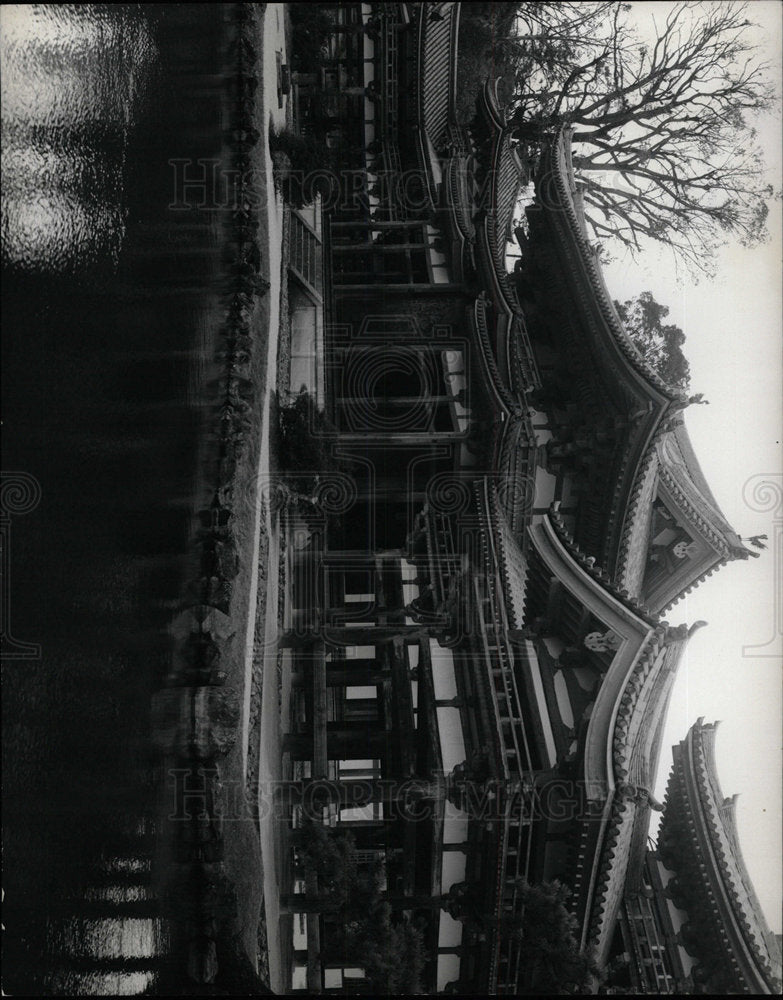 1965 Press Photo Phoenix Hall Byodo In temple Japan UJI - Historic Images