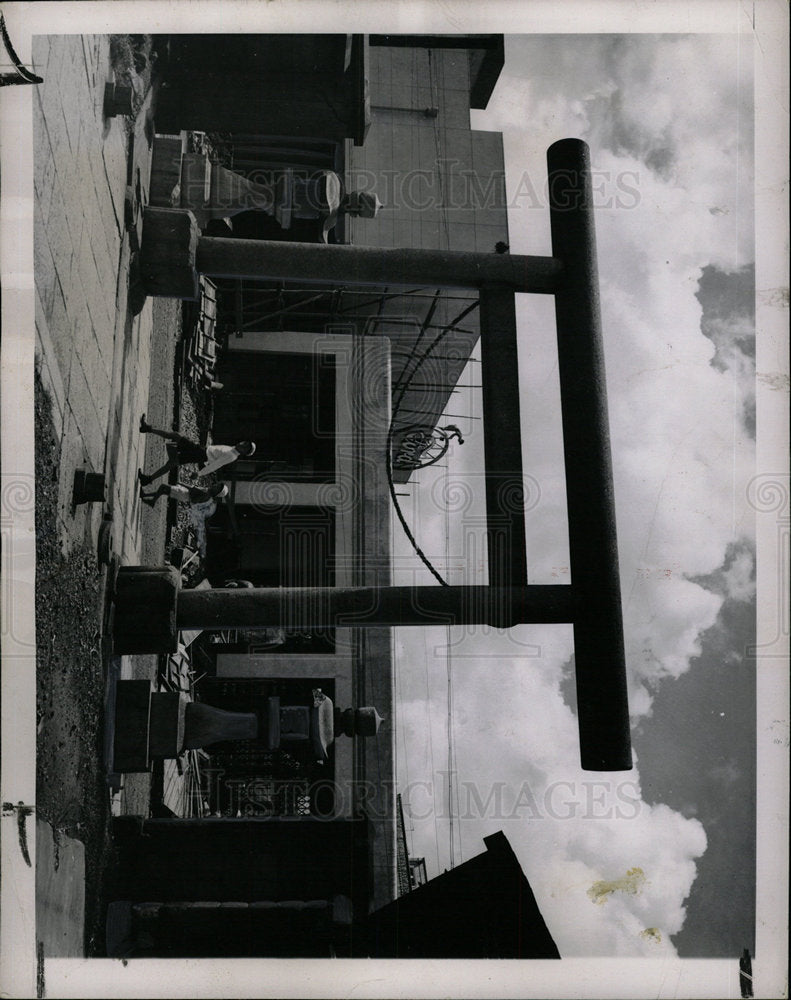 1949 Press Photo Shinto Shrine Tokyo American Auto - Historic Images