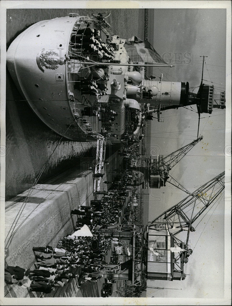 1942 Press Photo Argentina&#39;s Naval Academy Cadets Sail - Historic Images