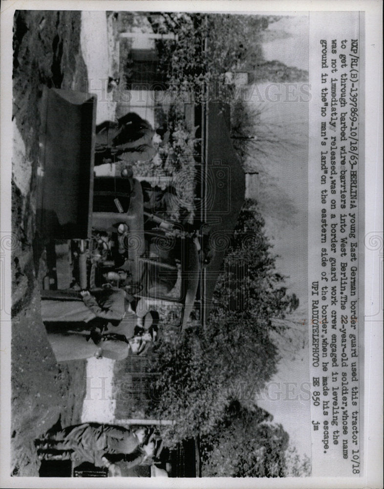 1963 Press Photo Berlin,Germany Crisis - Historic Images