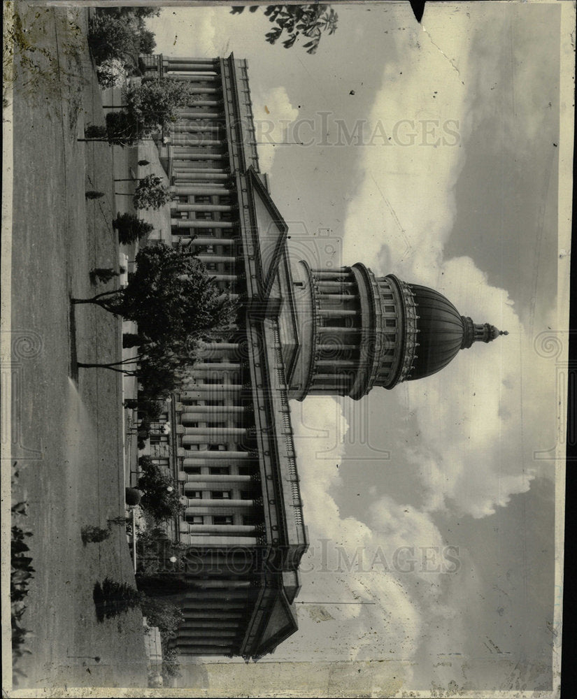 1949 Press Photo Utah state capitol Lake City - Historic Images