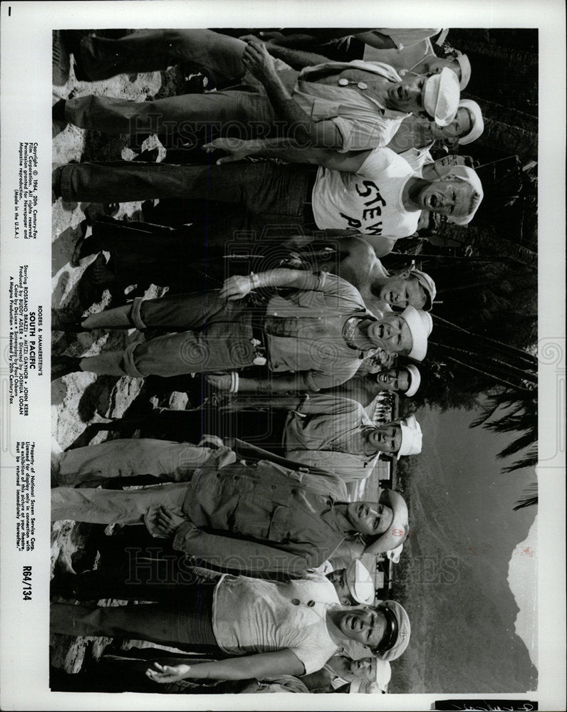 1964 Press Photo Rossano Brazzi South Pacific Actor - Historic Images