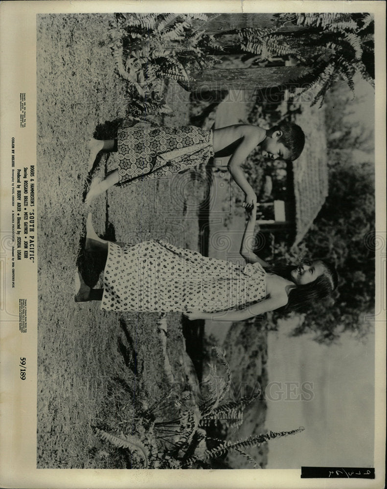 Press Photo South Pacific Rossano Brazzi Mitzi Gaynor - Historic Images