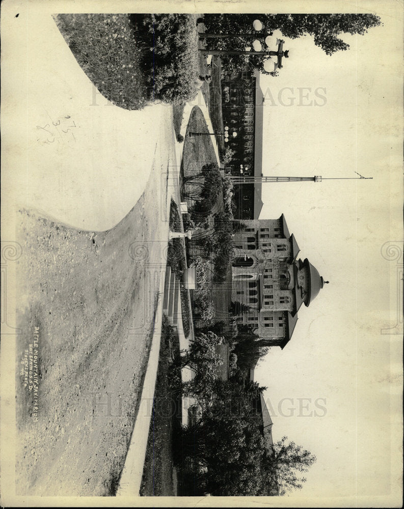 Press Photo US Government Sam town Stanford White Wheel - Historic Images