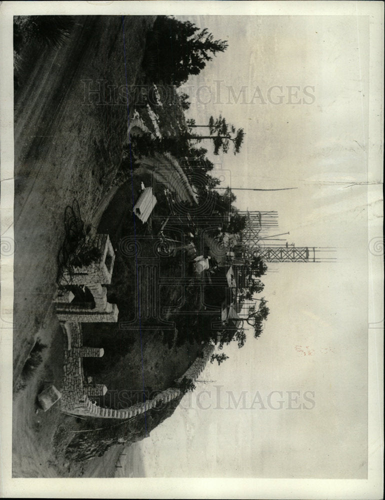 1935 Press Photo Will Rogers Memorial - Historic Images