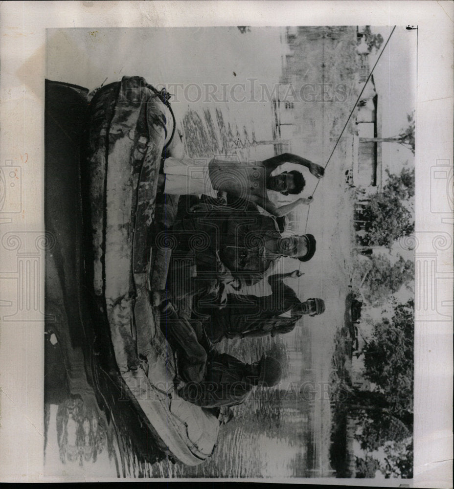 1960 Press Photo Ngoun river country civil war troop - Historic Images