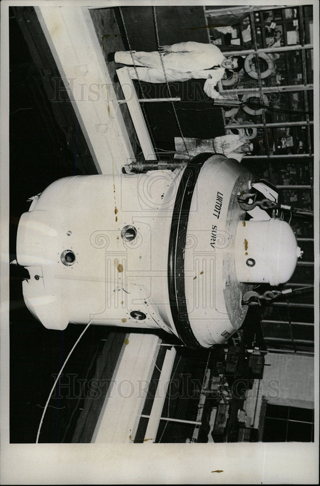 1967 Press Photo Lintott engineering sussex Surv mini - Historic Images