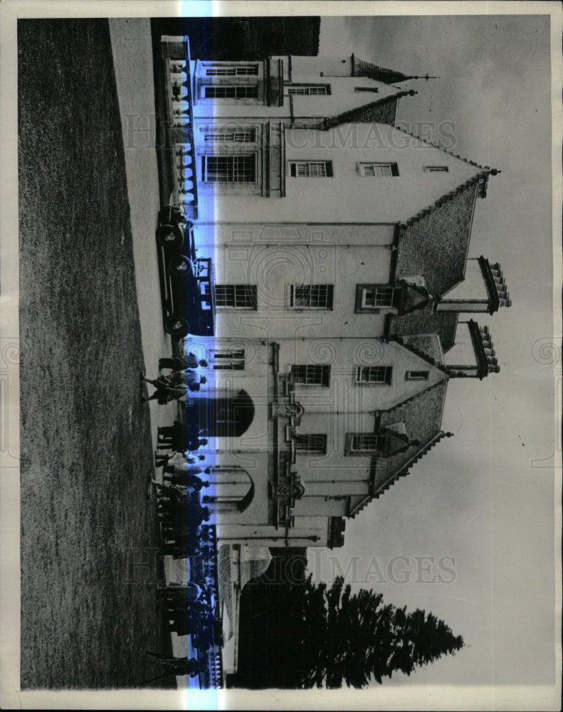 1929 Press Photo Logie House In Scotland - Historic Images