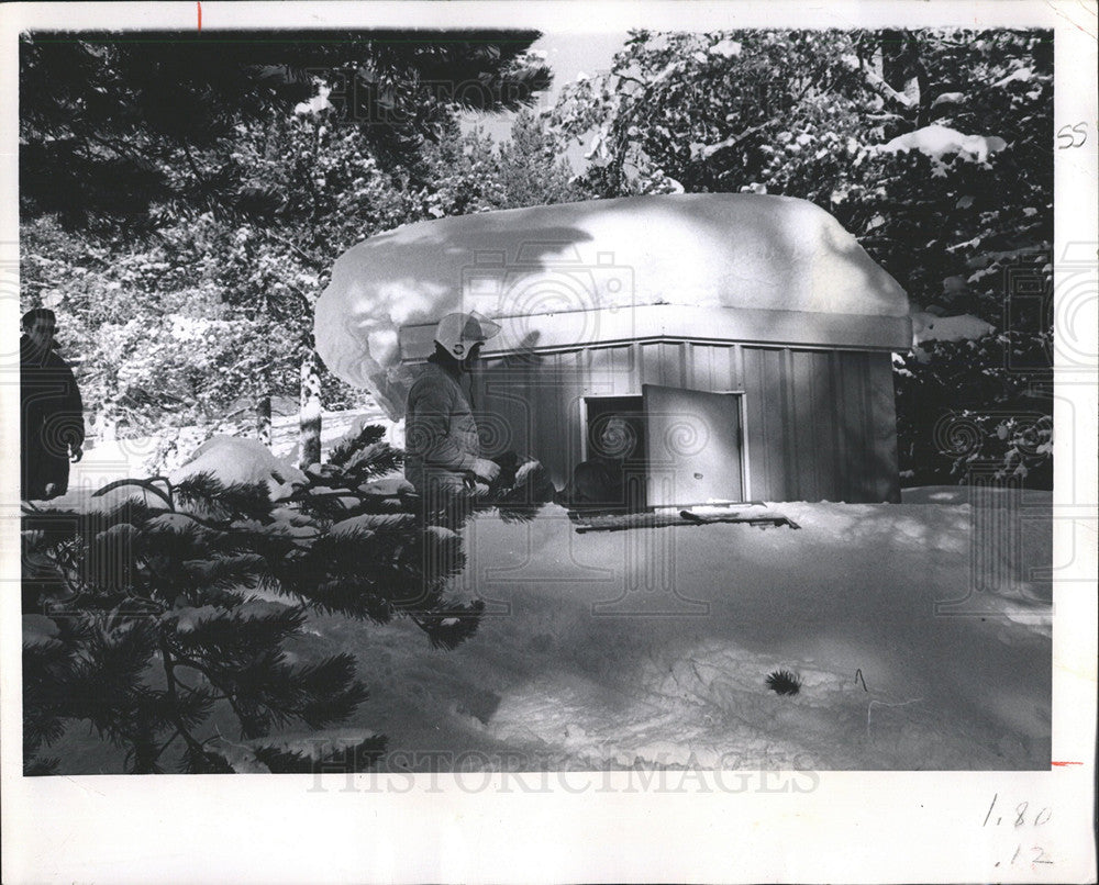 1971 Press Photo U S Forest Service Nyborg Tom Lonberg - Historic Images