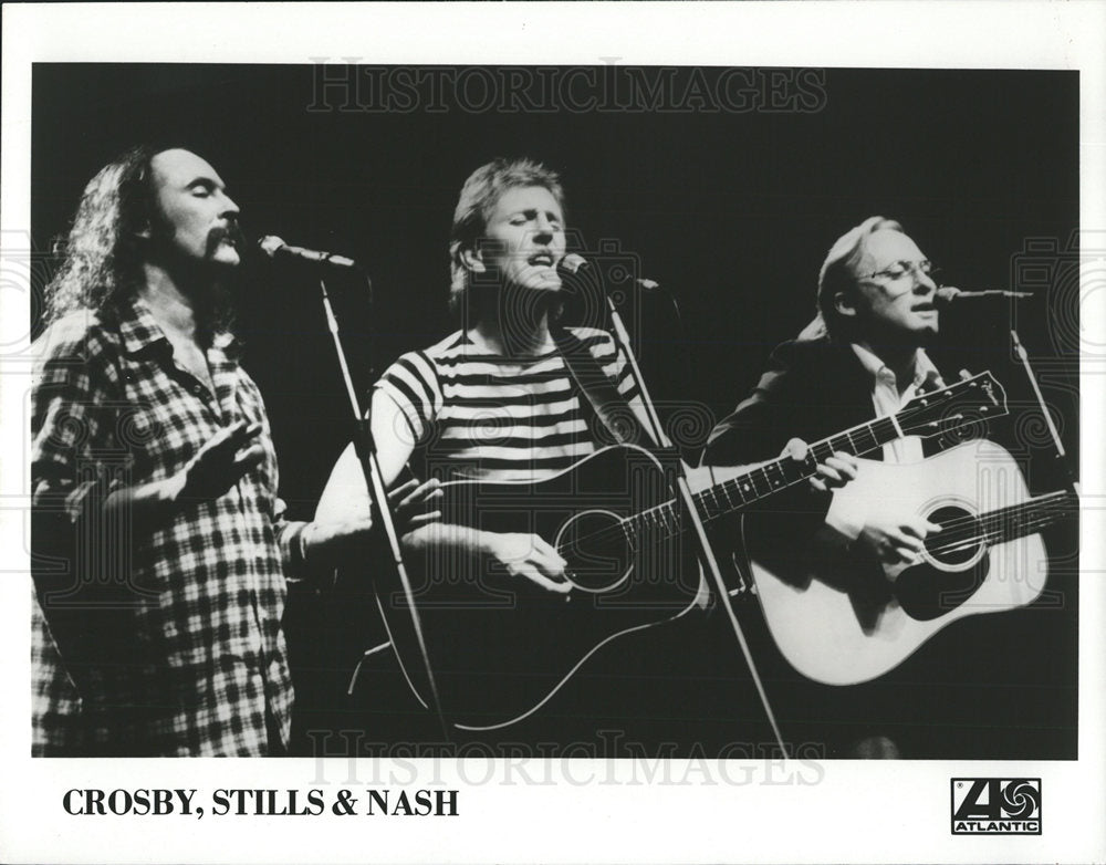 Press Photo Crosby, Stills & Nash Musical Folk Group - Historic Images