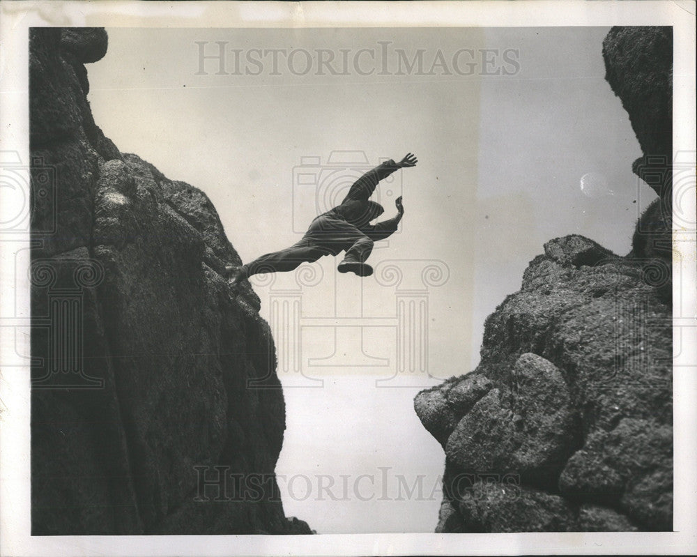 1953 Press Photo Military Commanders Mountain Goat - Historic Images