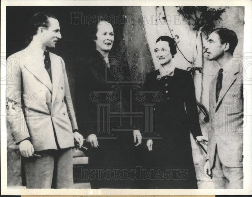 1936 Press Photo Edward England American Commoner - Historic Images