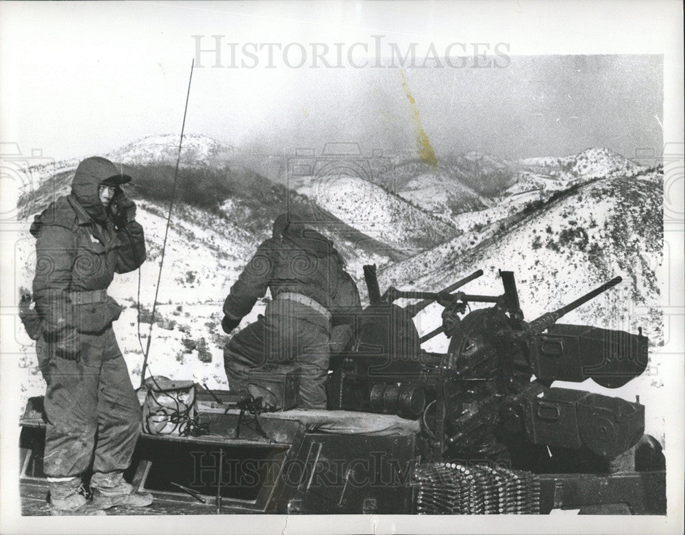 1958 Press Photo South Korea Military Training Exercise - Historic Images