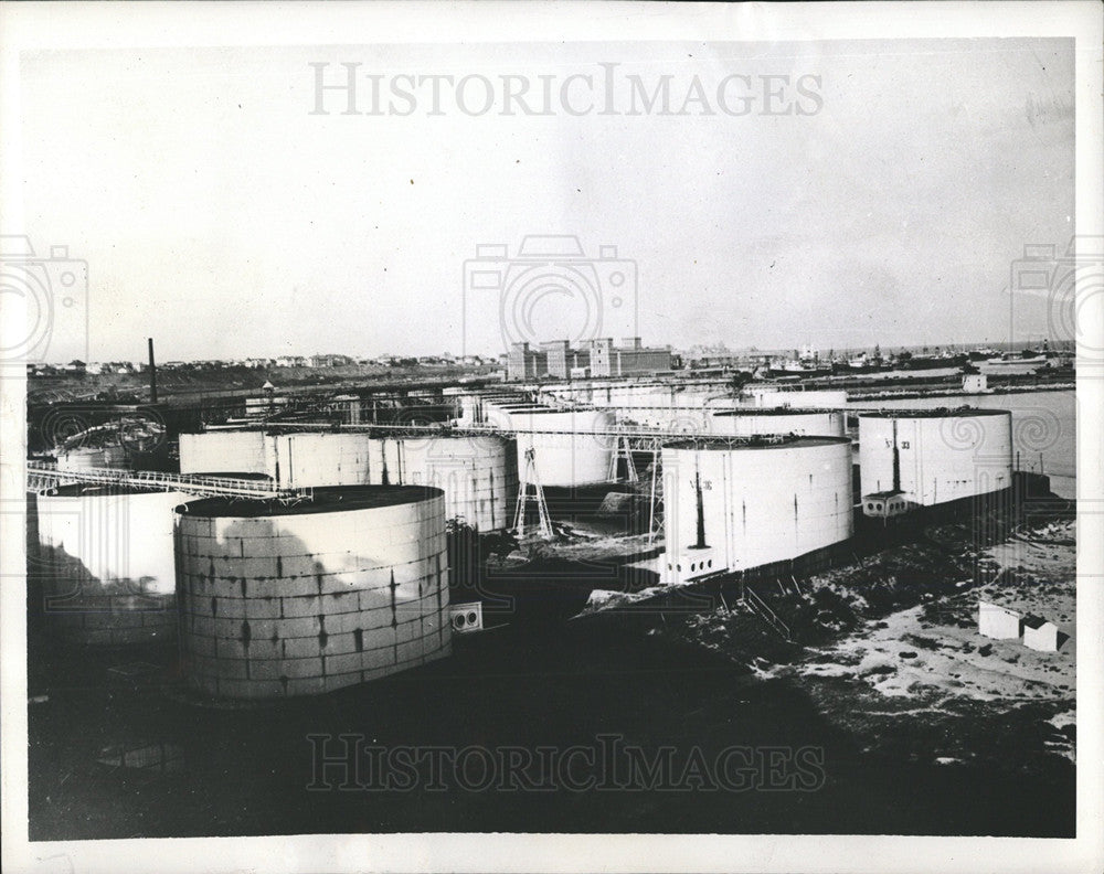 1941 Press Photo Constanta German Rumanian Naval Base - Historic Images