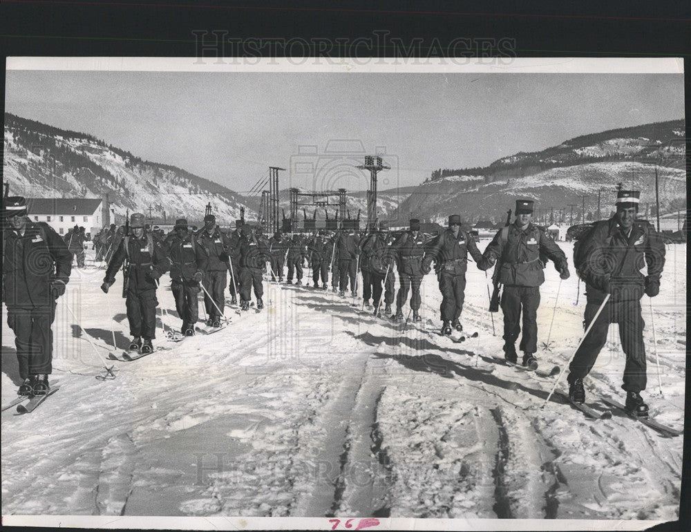 1954 Press Photo Colorado Camp Hale - Historic Images