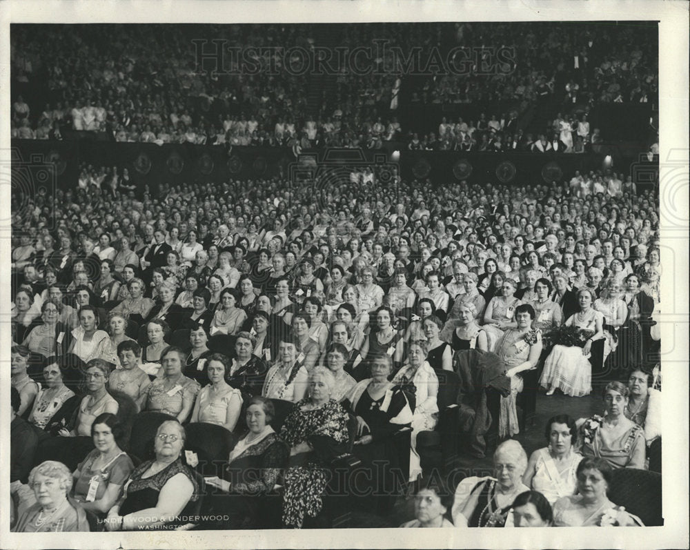 1932 Press Photo Constitution Hall Washington - Historic Images