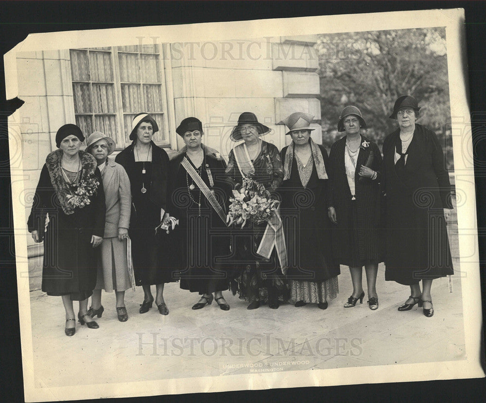 1931 Press Photo War Mrs.Lowrll Fletcher American - Historic Images