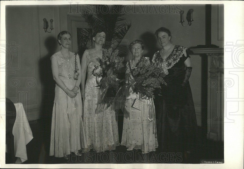 1931 Press Photo South Carolina Delegates Navy Hotel - Historic Images