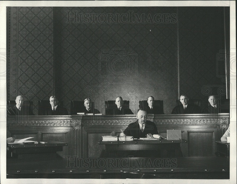 Press Photo California State Supreme Court - Historic Images