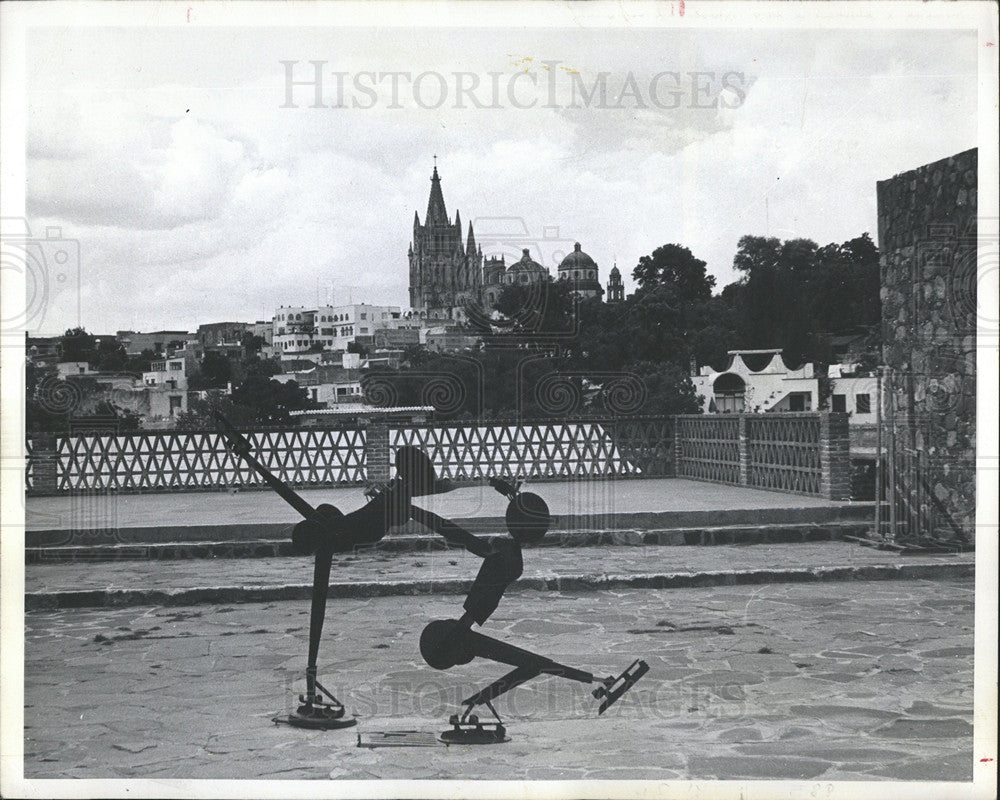 1973 Press Photo Mexican San Miguel de Allende church - Historic Images