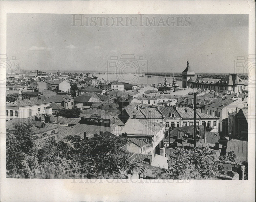 1940 Press Photo Earthquake Galatz Rumania - Historic Images