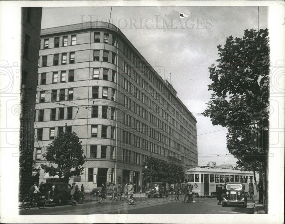1941 Press Photo Marunouchi building in Tokyo Japan - Historic Images