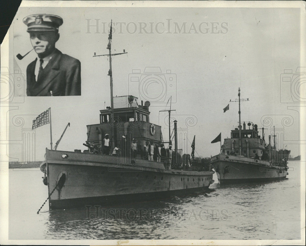 1929 Press Photo British Vessel Dexter Walcott Orleans - Historic Images