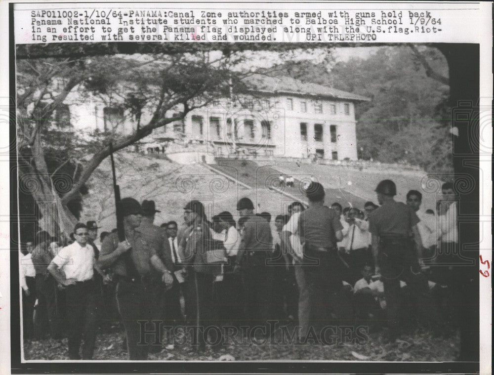 1964 Press Photo Panema National Institute Balboa High - Historic Images