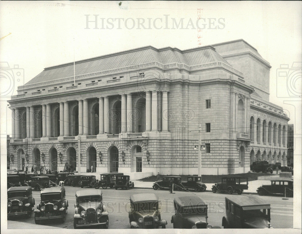 1932 Press Photo Ancient Heroes Sagas San Francisco War - Historic Images