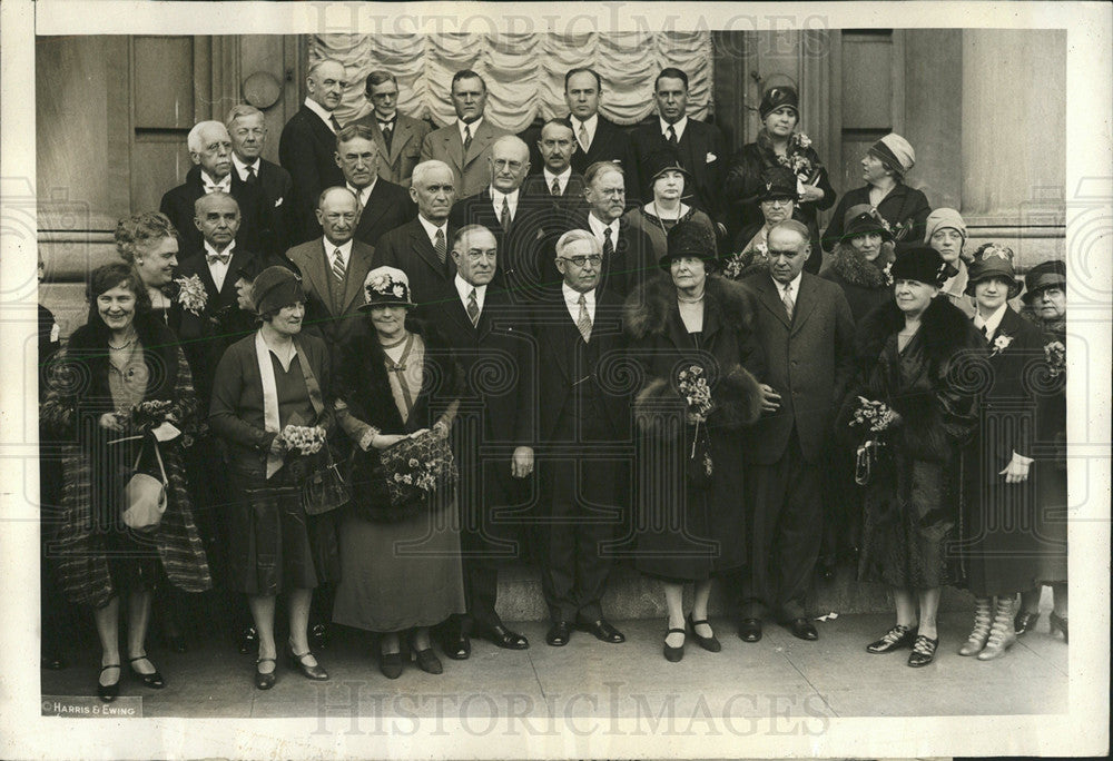 1927 Press Photo Republican National Committee Willard - Historic Images