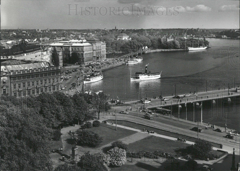 1965 Press Photo Shepps Holmen New of Stockholm Sweden - Historic Images