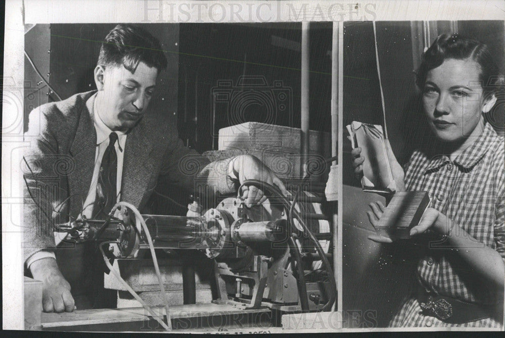 1952 Press Photo Firing Chamber of New Atom Splitter - Historic Images