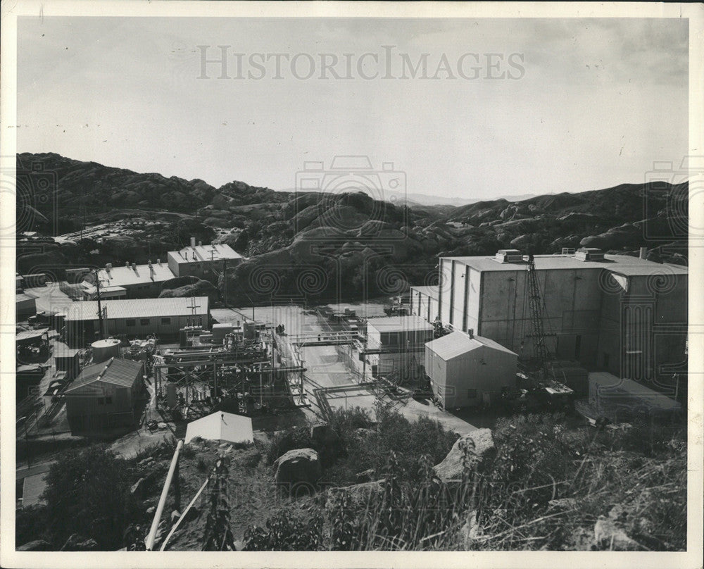 1957 Press Photo Sodium reactor California Atomic Test - Historic Images