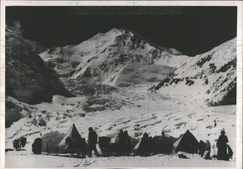 1964 Press Photo Mt. McKinley United States Alaska - Historic Images